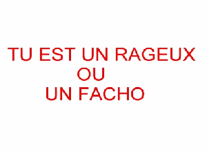tus est courage ou facho